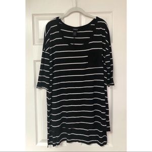 Torrid plus size striped shirt